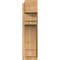 Ekena Millwork Merced Block Rough Sawn Outlooker, Western Red Cedar, 8"W x 18"D x 30"H OUT08X18X30MRC05RWR - alternate 2